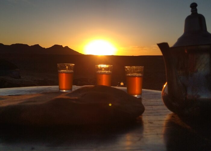 A cup of tea in the desert